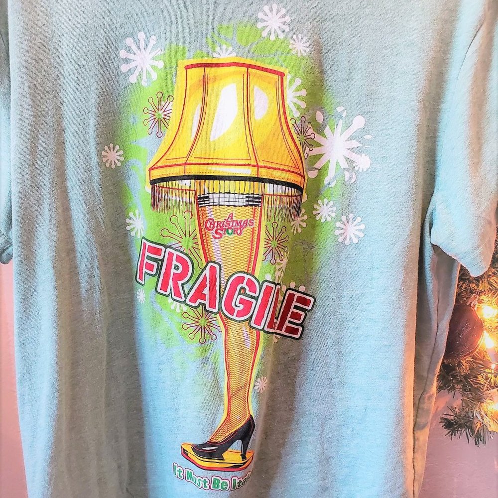 A CHRISTMAS STORY LEG LAMP T-SHIRT L Warner Bros.